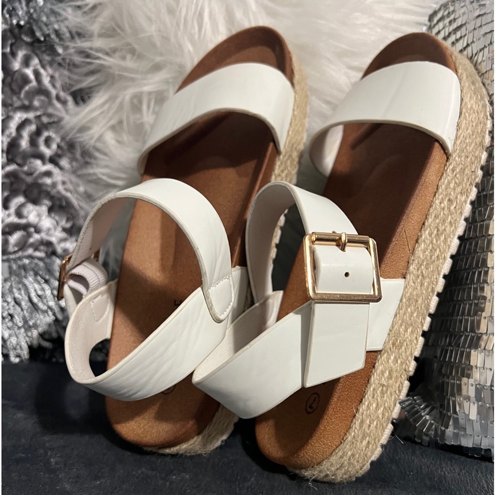 White Sandals